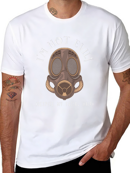 Im Not Evil Gas Mask T-Shirt