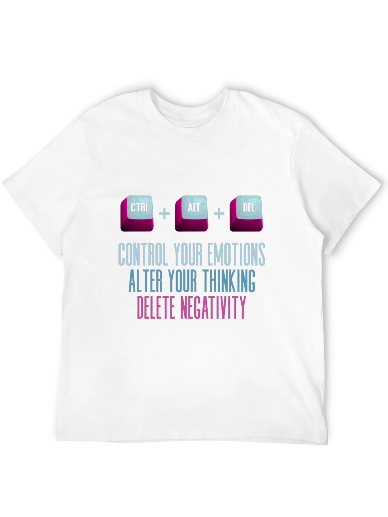 Ctrl Alt Delete Emotions Mens T-Shirt
