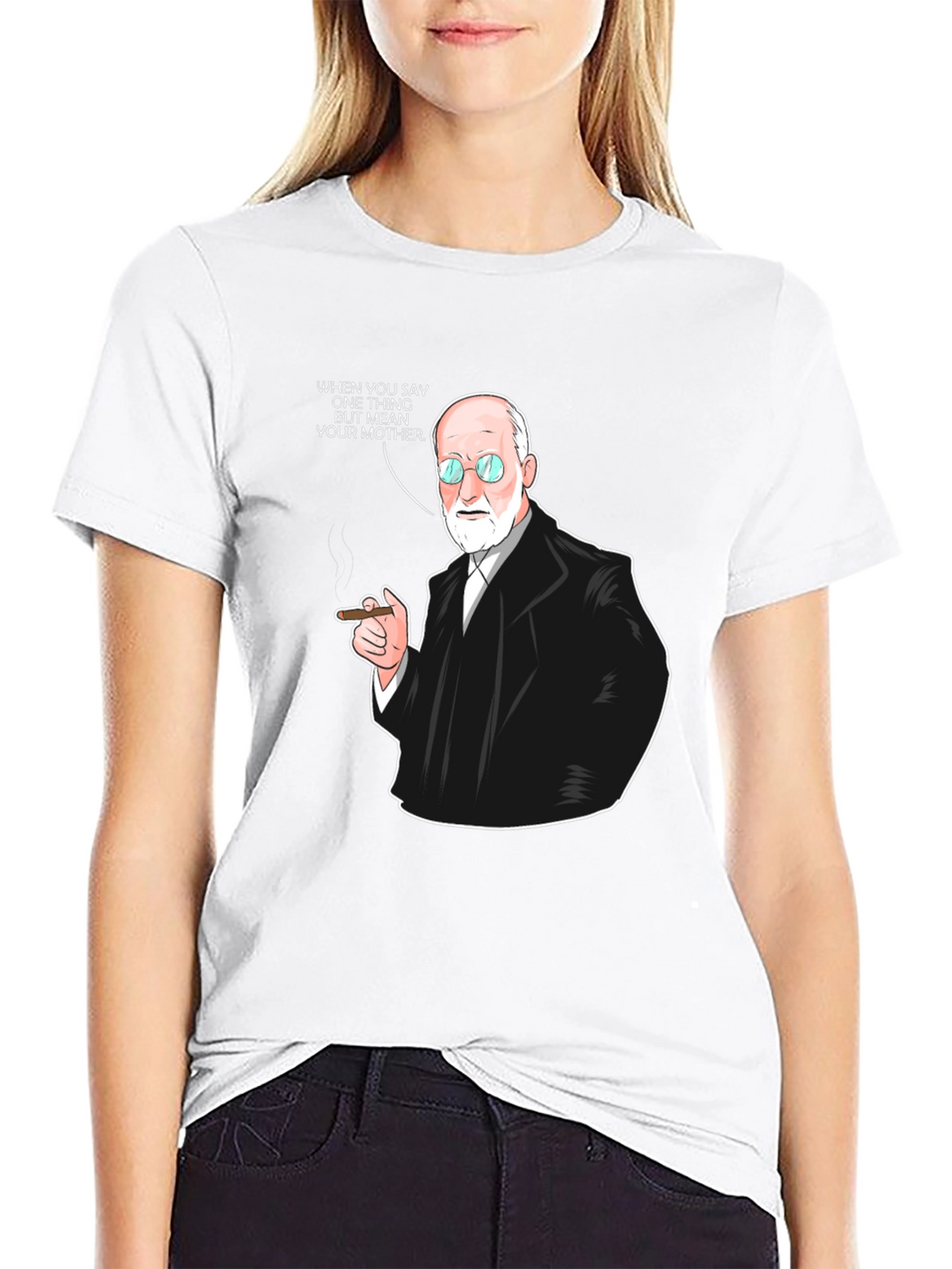 Freud T-Shirt: Funny Psychoanalysis Humor Tee