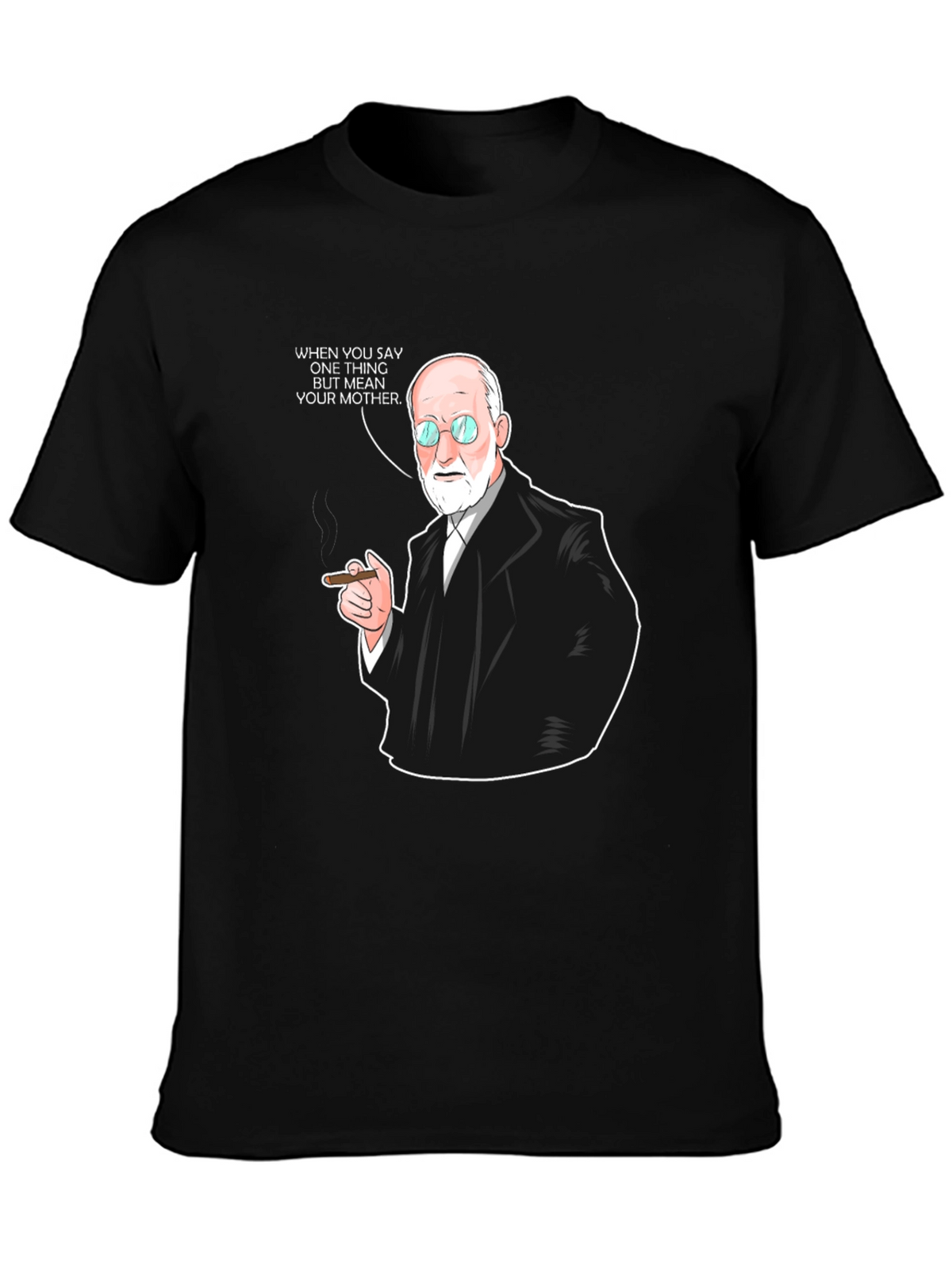 Freud T-Shirt: Funny Psychoanalysis Humor Tee