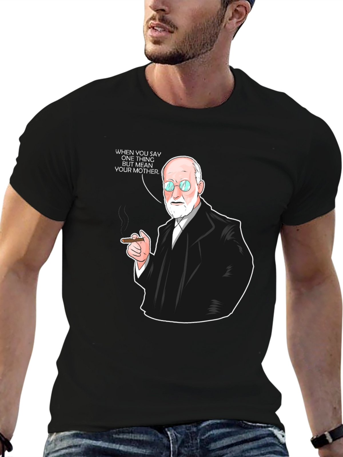 Freud T-Shirt: Funny Psychoanalysis Humor Tee