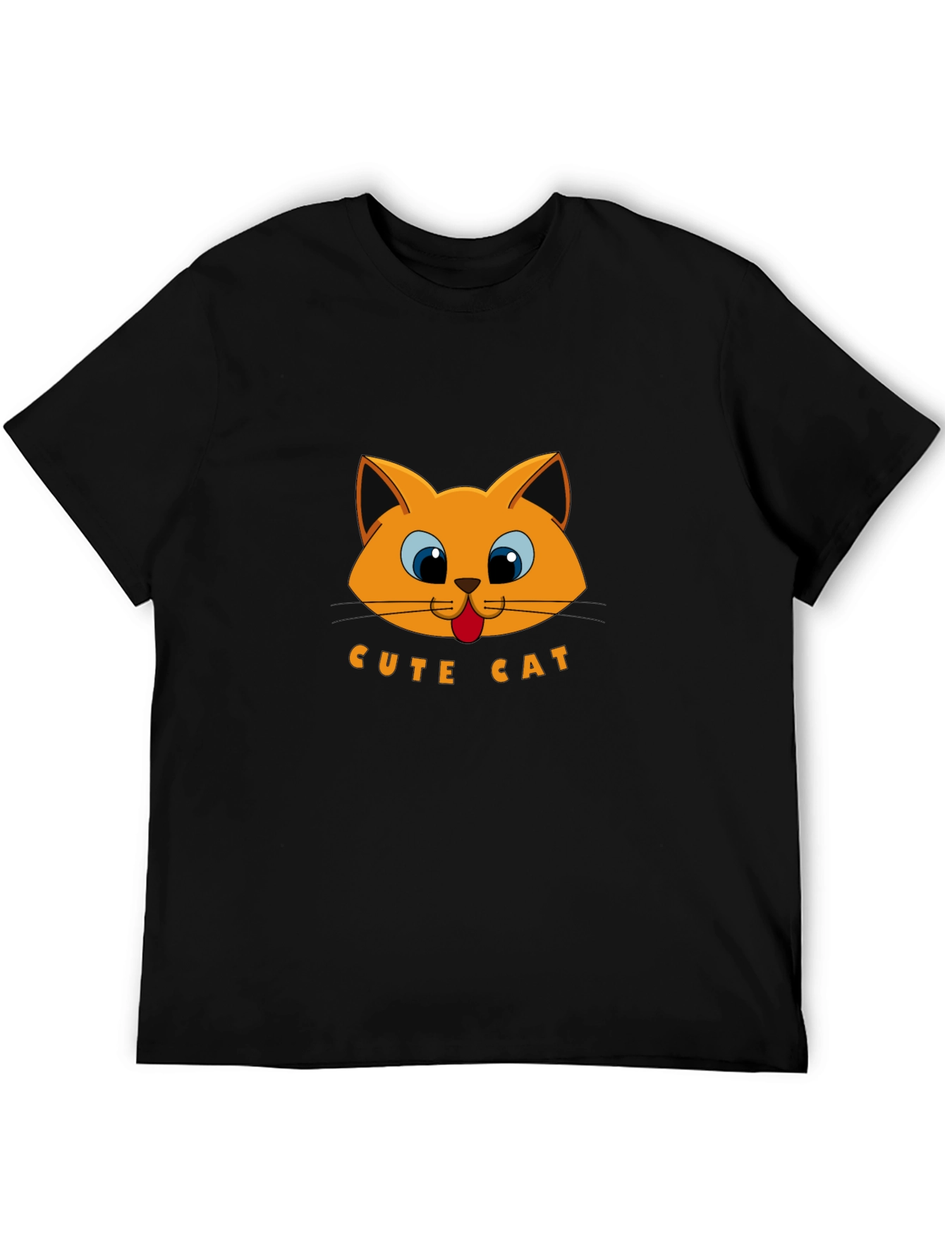 Cute Cat Graphic T-Shirt