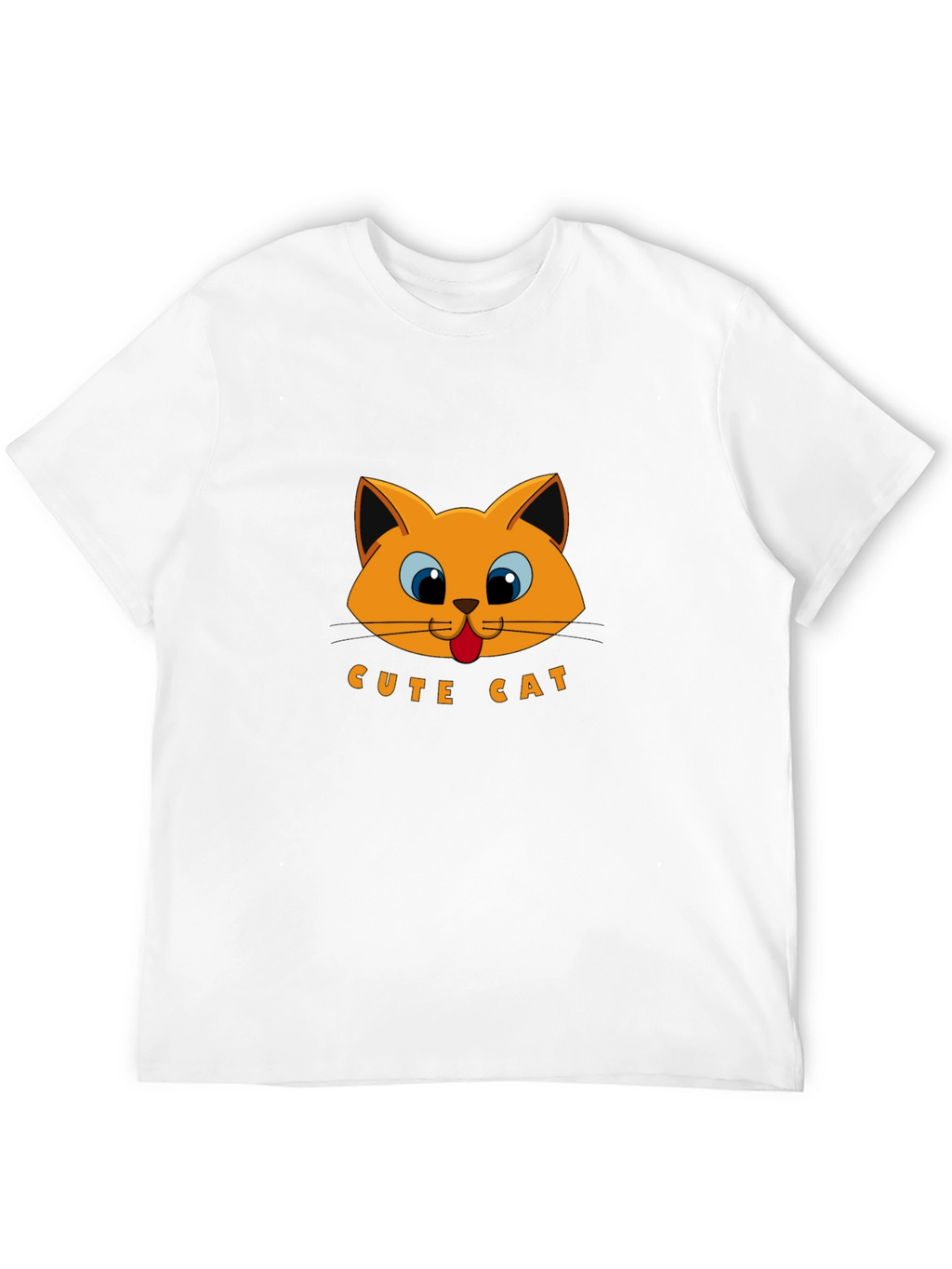 Cute Cat Graphic T-Shirt