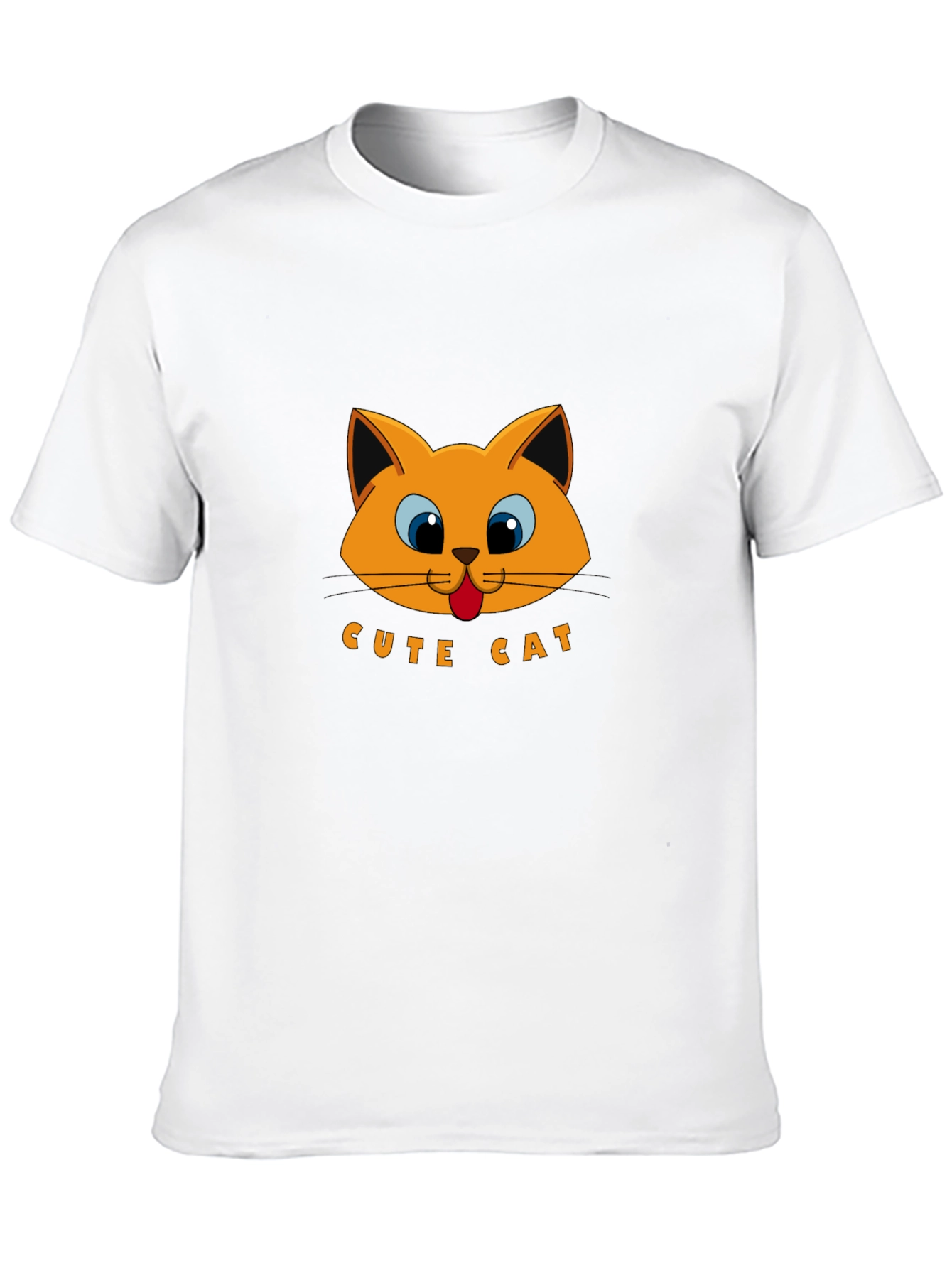 Cute Cat Graphic T-Shirt