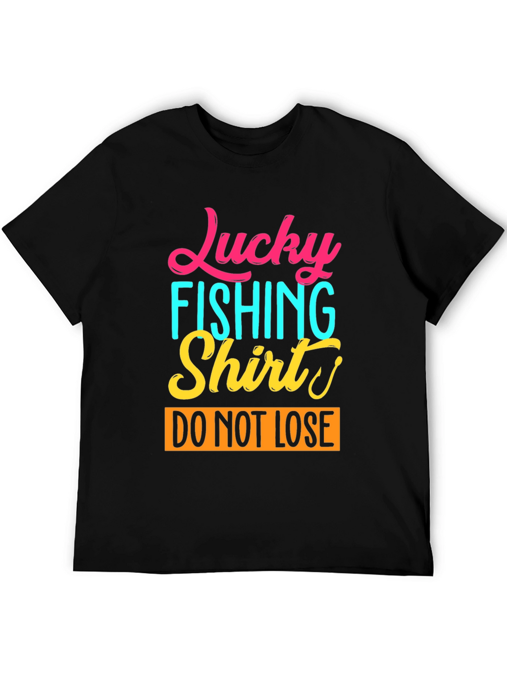 Lucky Fishing Shirt Graphic Tee