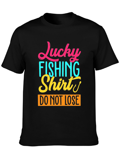 Lucky Fishing Shirt Graphic Tee