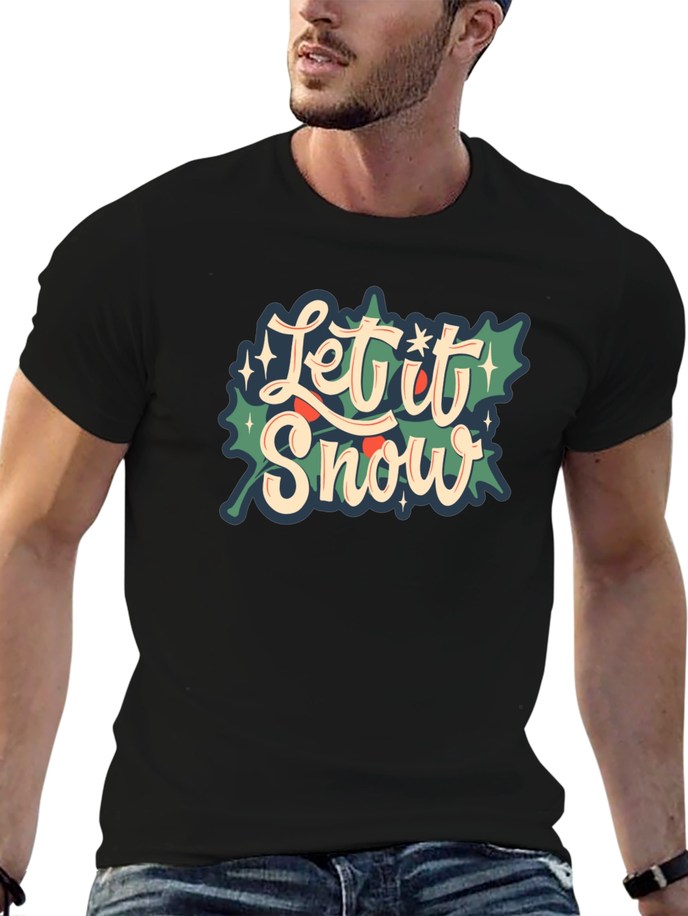 Let it Snow Holiday Graphic Tee