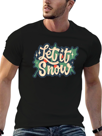 Let it Snow Holiday Graphic Tee