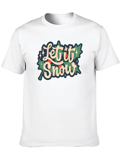 Let it Snow Holiday Graphic Tee