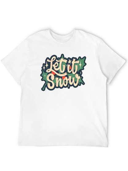 Let it Snow Holiday Graphic Tee
