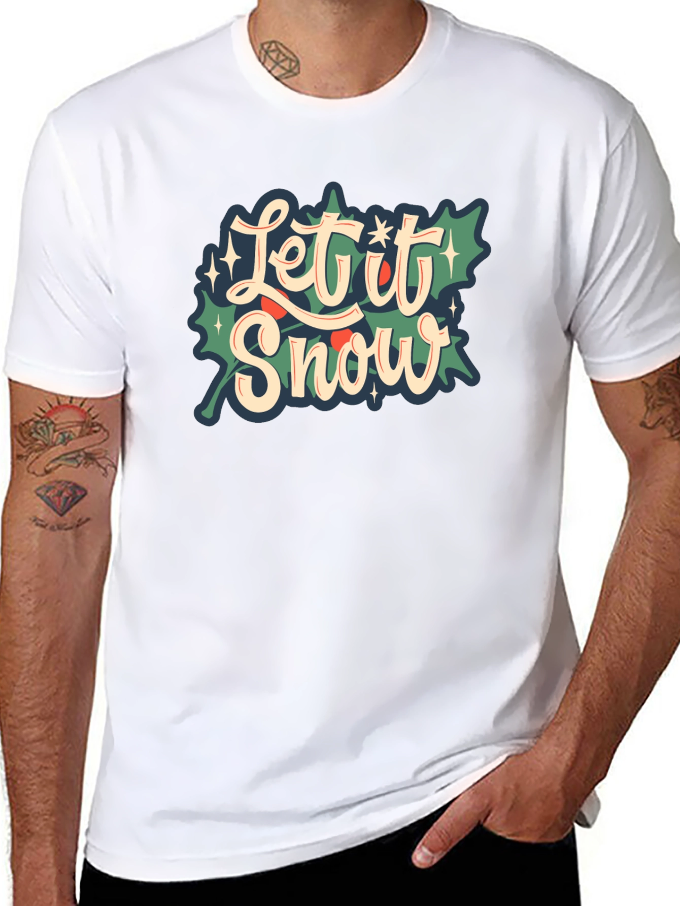 Let it Snow Holiday Graphic Tee