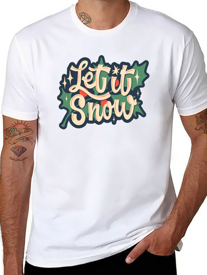 Let it Snow Holiday Graphic Tee