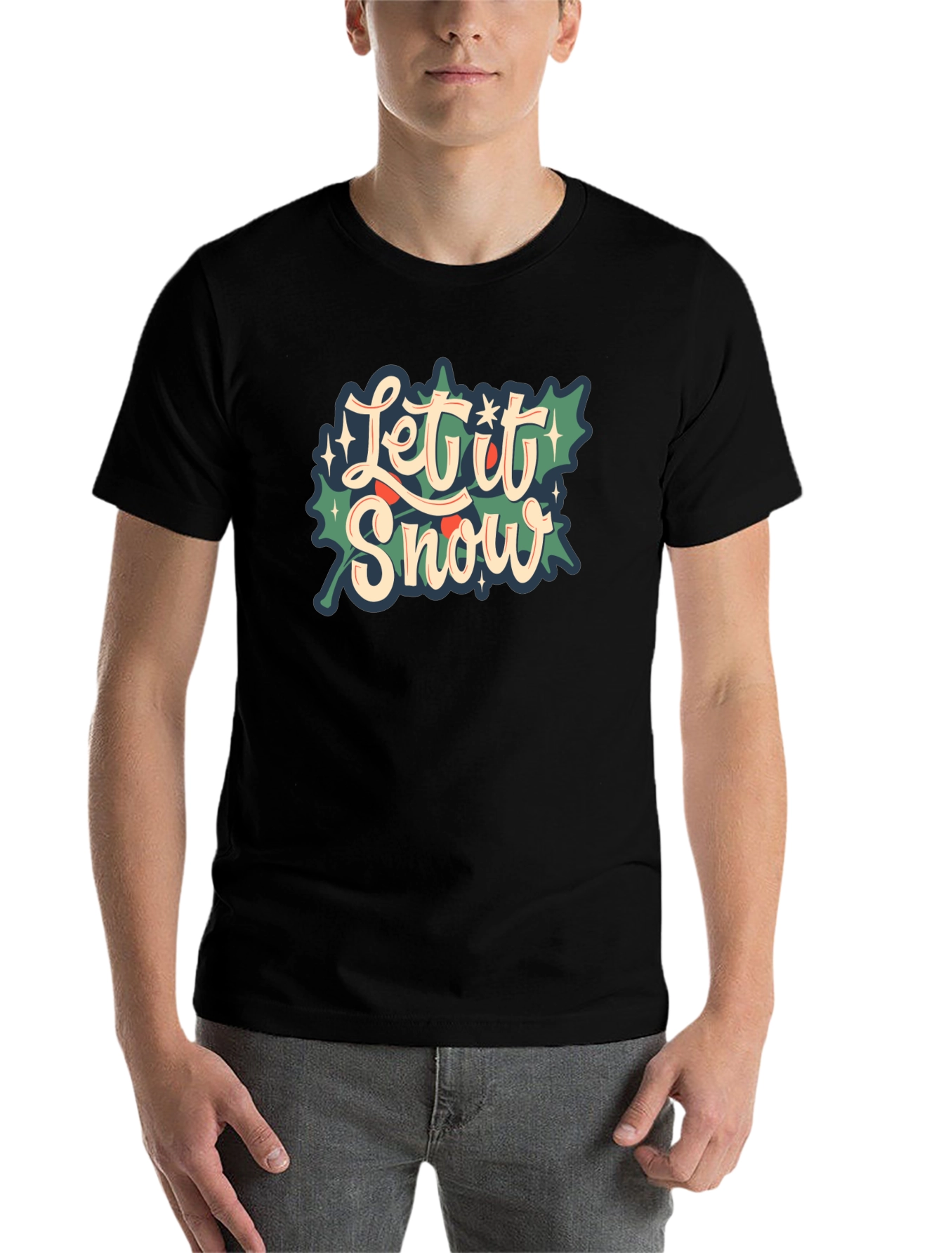 Let it Snow Holiday Graphic Tee