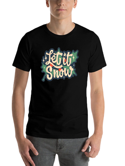 Let it Snow Holiday Graphic Tee