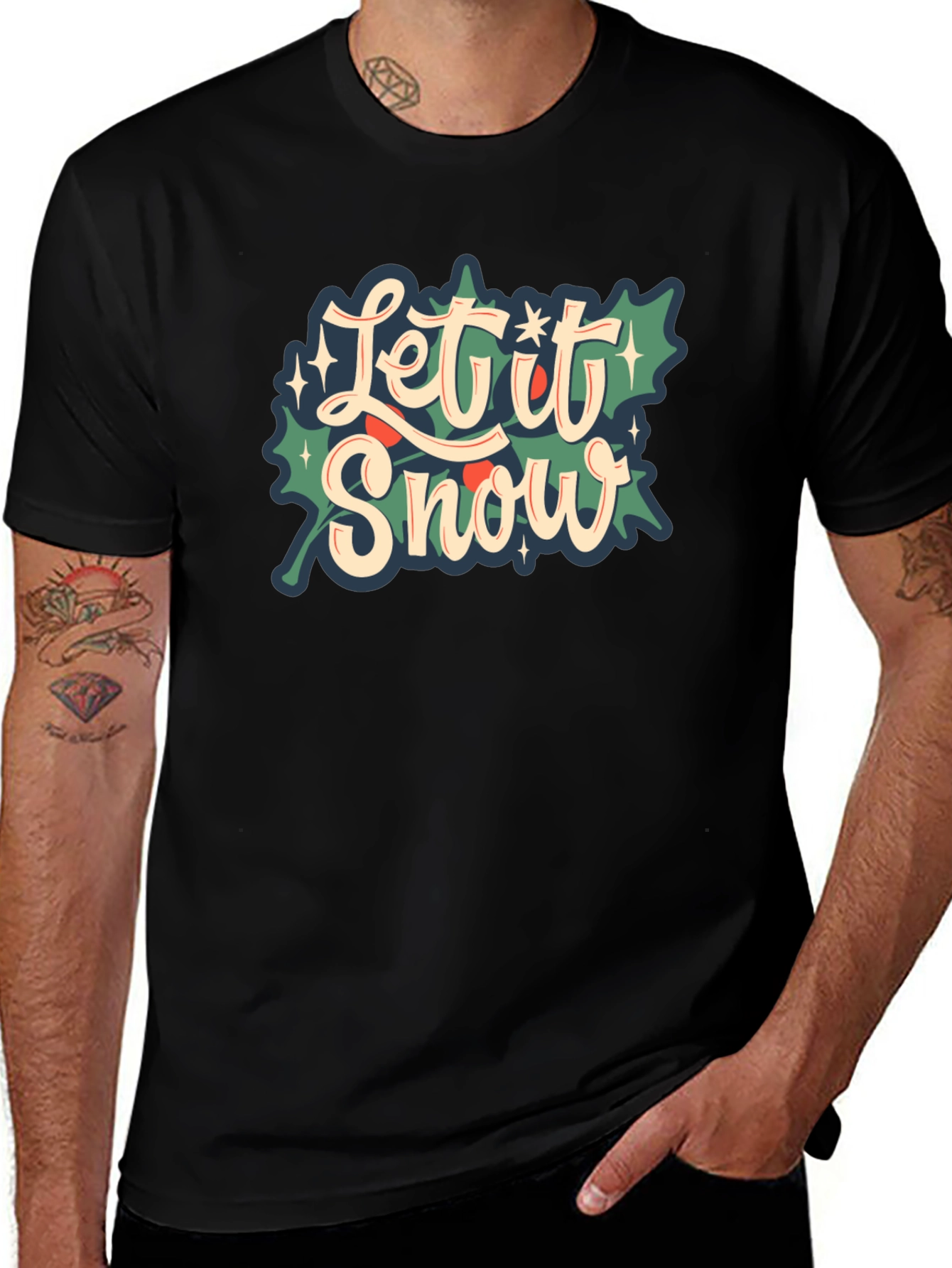 Let it Snow Holiday Graphic Tee