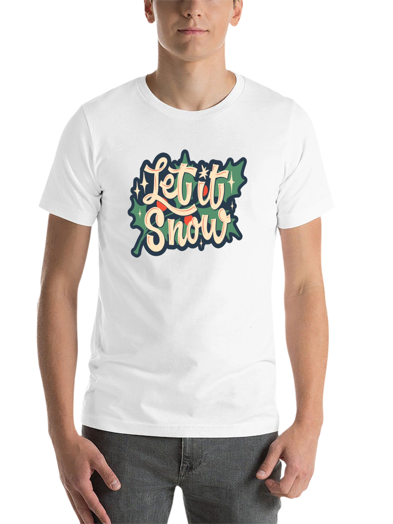Let it Snow Holiday Graphic Tee