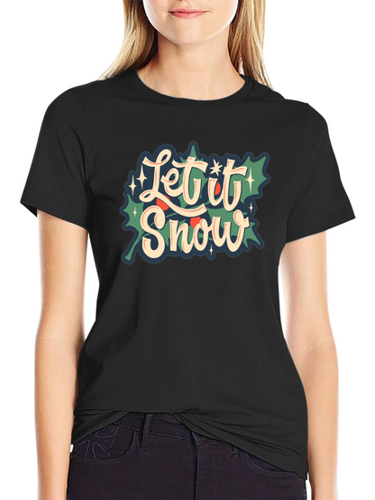 Let it Snow Holiday Graphic Tee