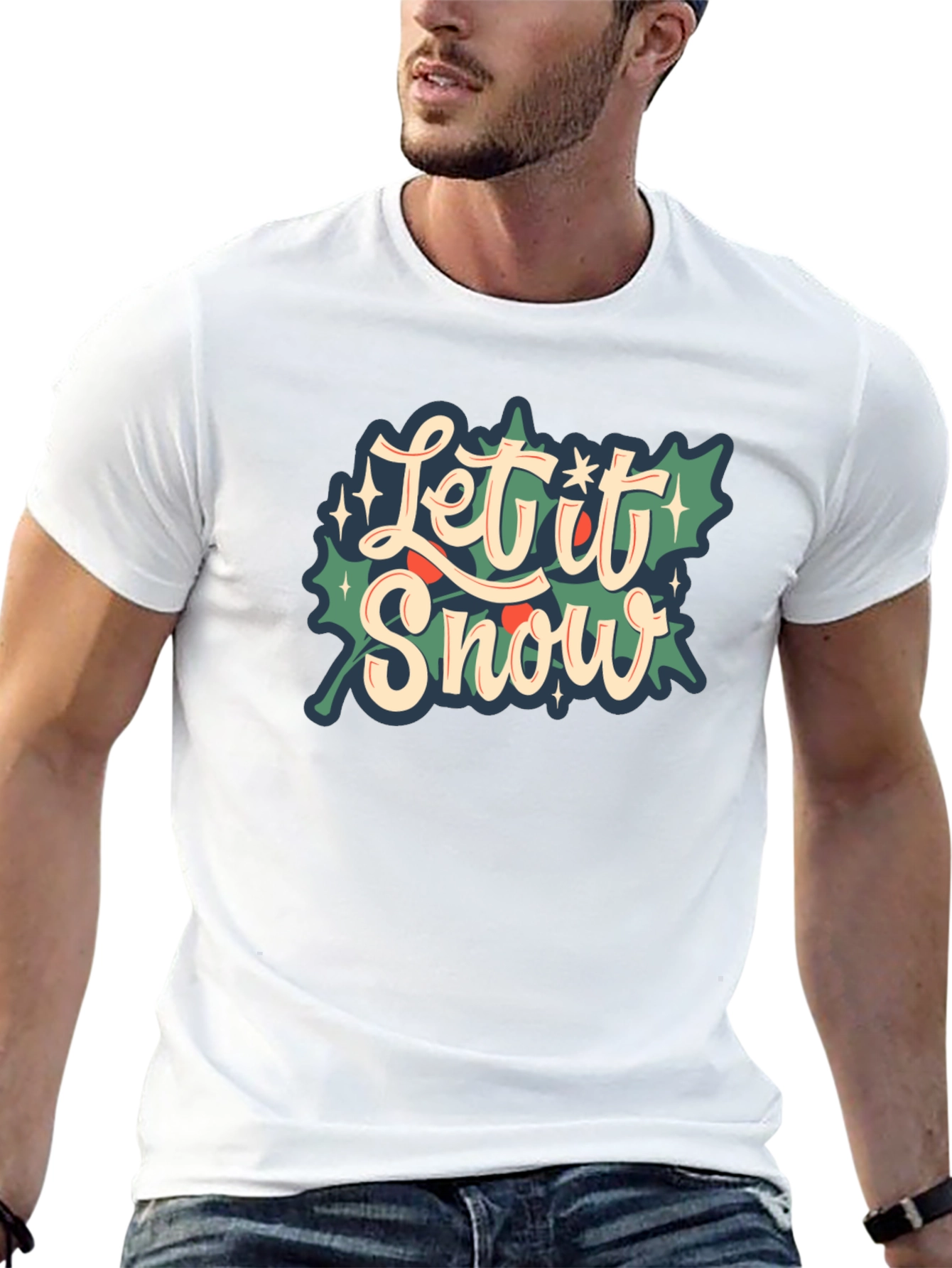 Let it Snow Holiday Graphic Tee