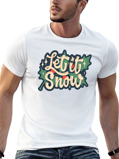 Let it Snow Holiday Graphic Tee