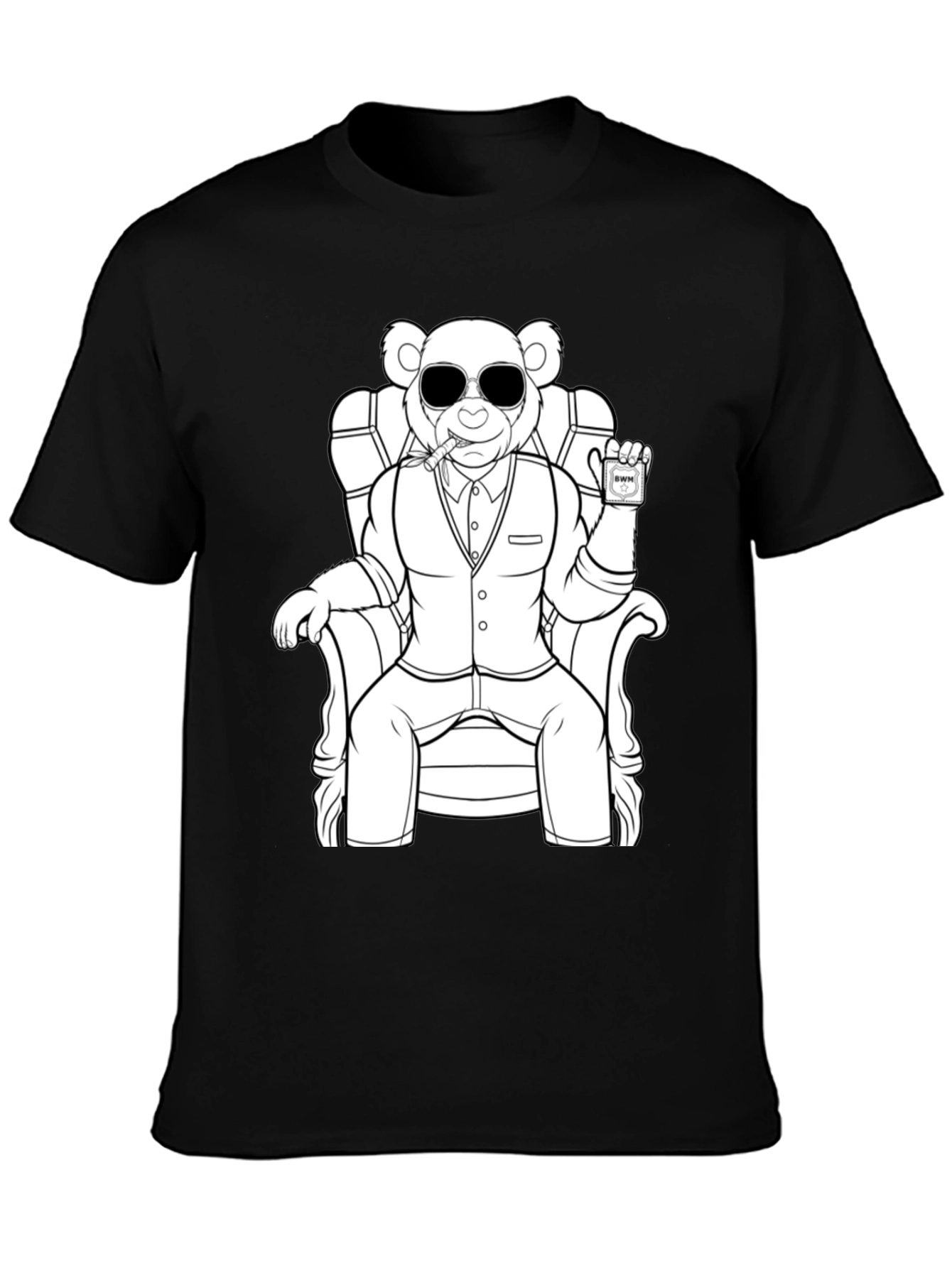 Cool Bear in Suit Graphic Tee - Unisex