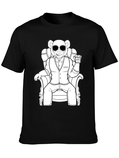 Cool Bear in Suit Graphic Tee - Unisex