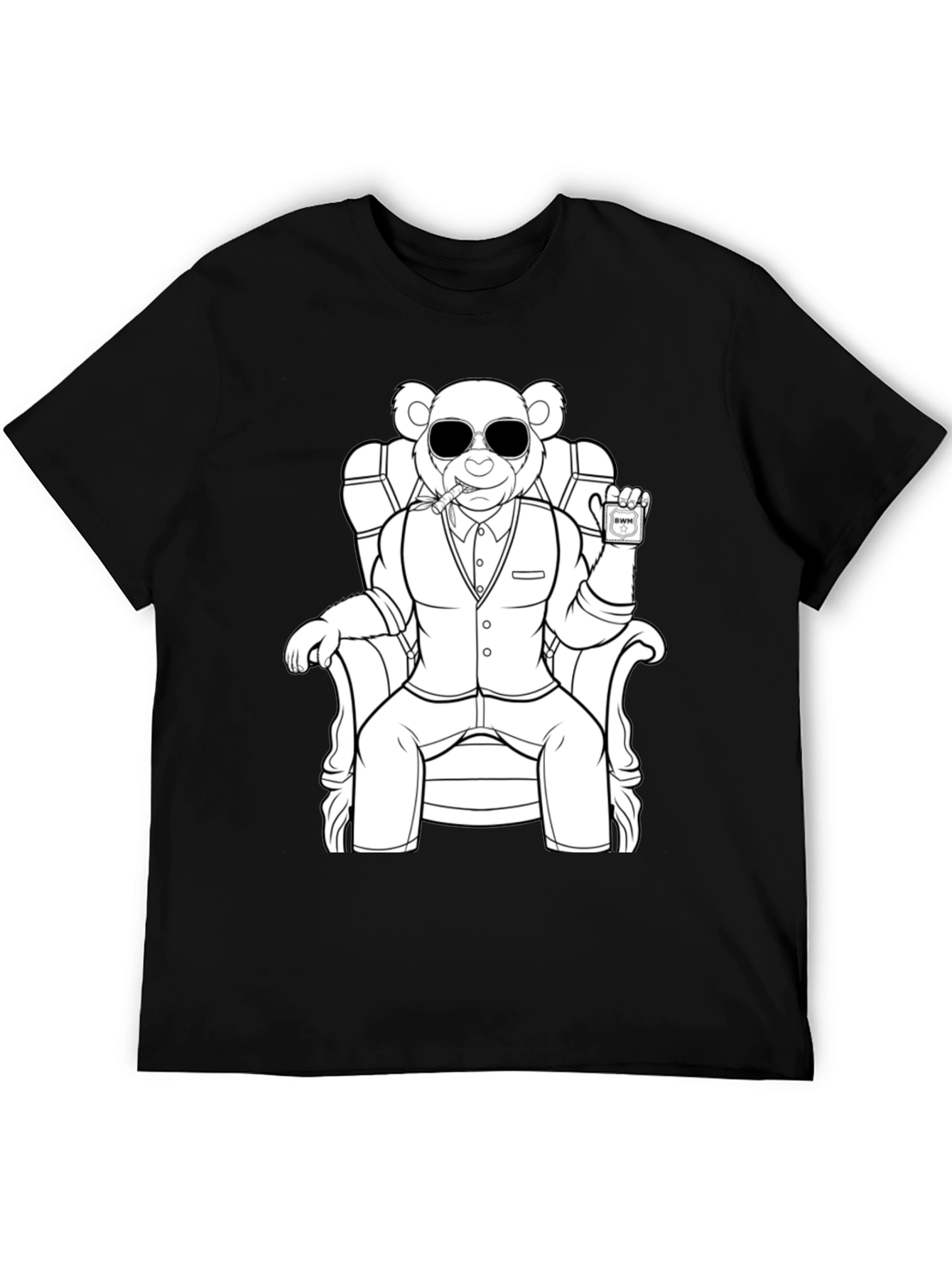 Cool Bear in Suit Graphic Tee - Unisex