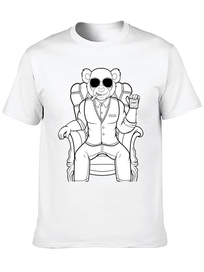 Cool Bear in Suit Graphic Tee - Unisex