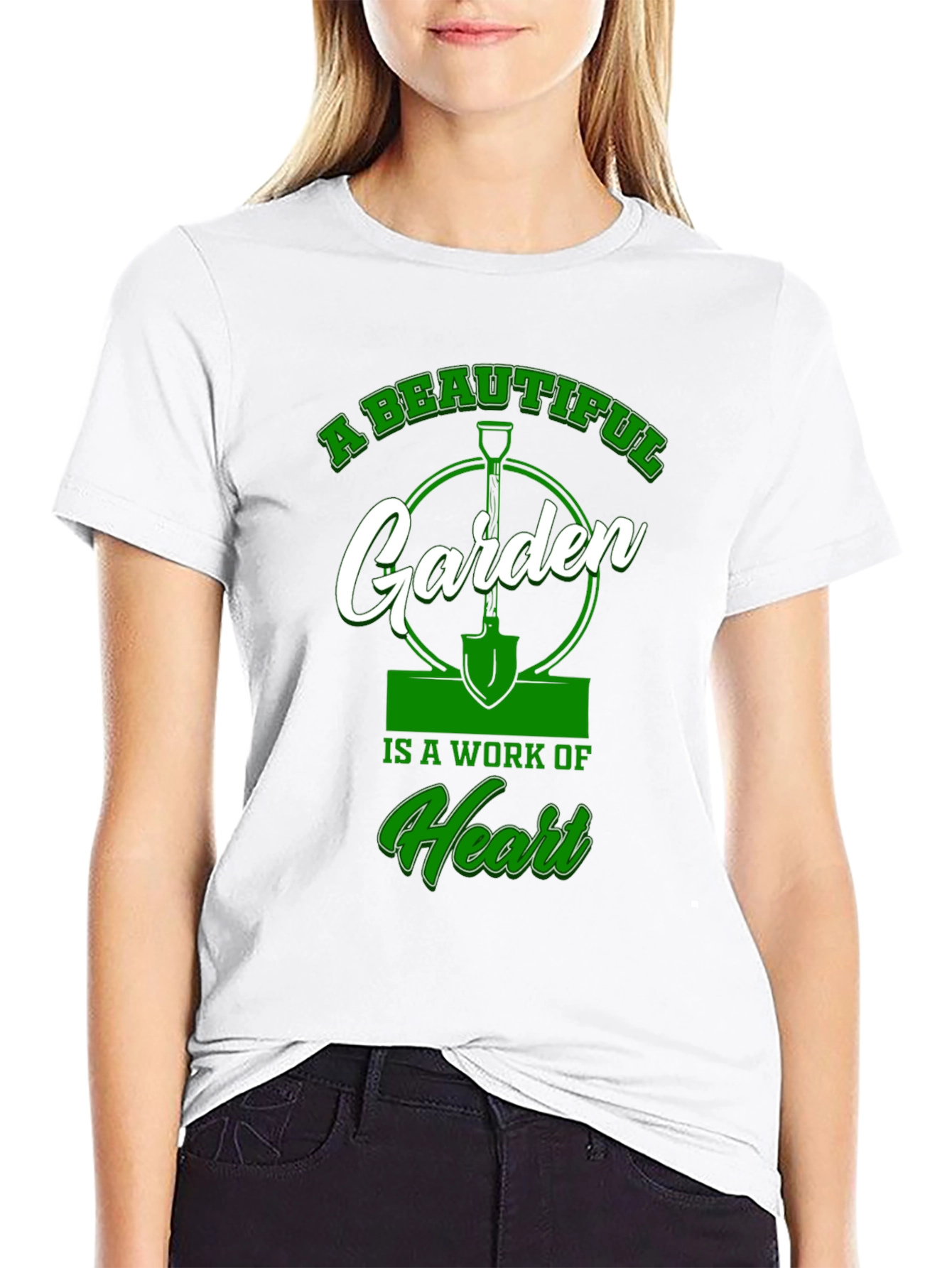 A Beautiful Garden T-Shirt: Work of Heart Design