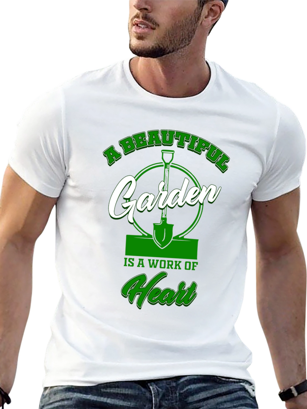 A Beautiful Garden T-Shirt: Work of Heart Design
