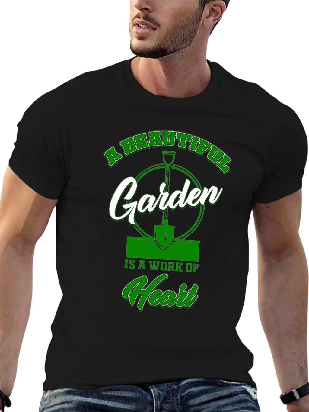 A Beautiful Garden T-Shirt: Work of Heart Design