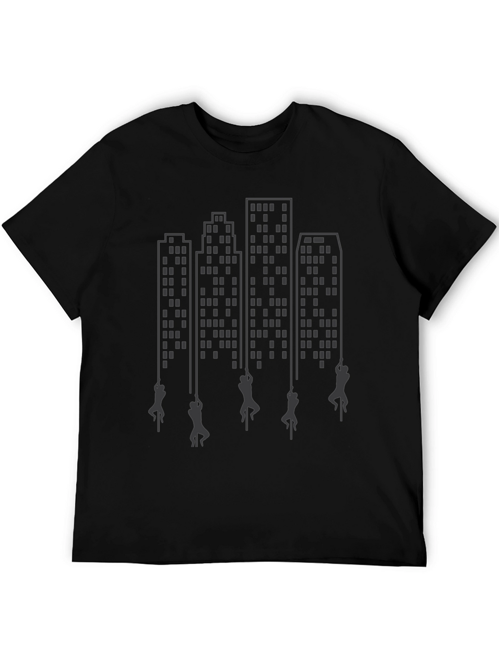 City Climber Graphic Tee - Urban Adventure Shirt