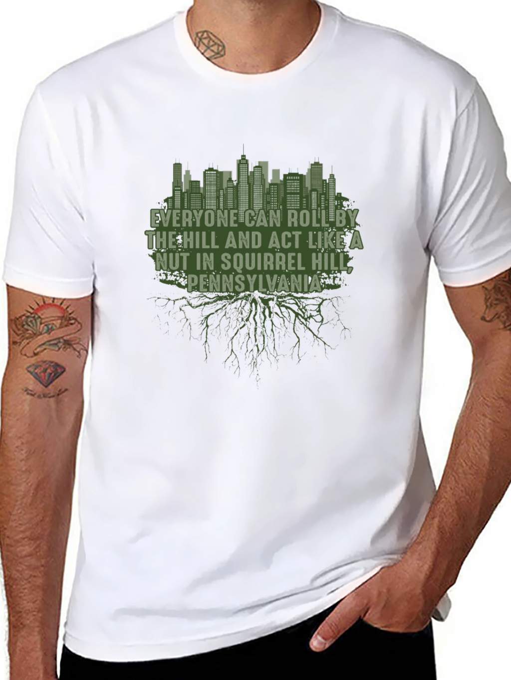 Squirrel Hill Pennsylvania Graphic T-Shirt