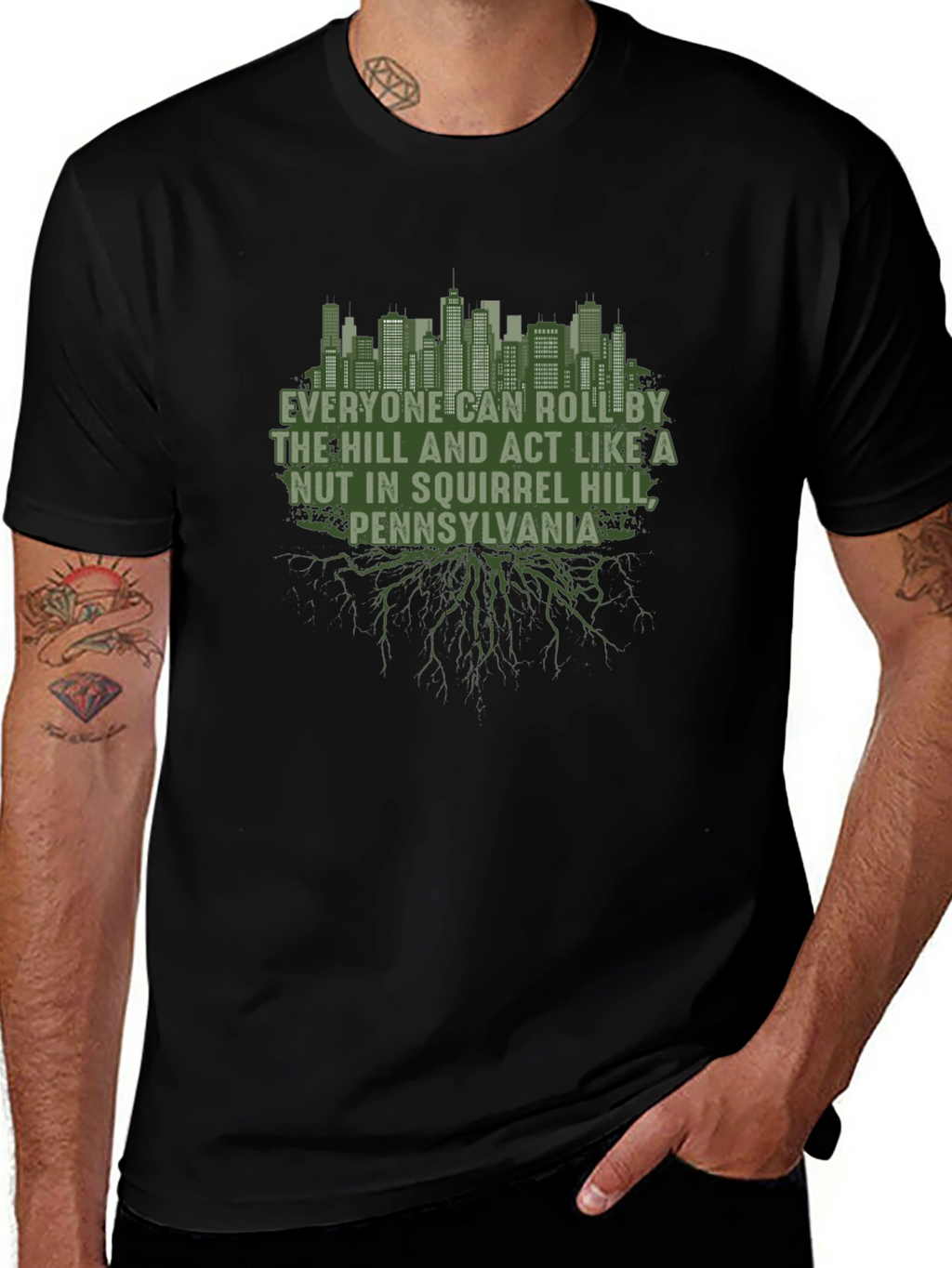 Squirrel Hill Pennsylvania Graphic T-Shirt