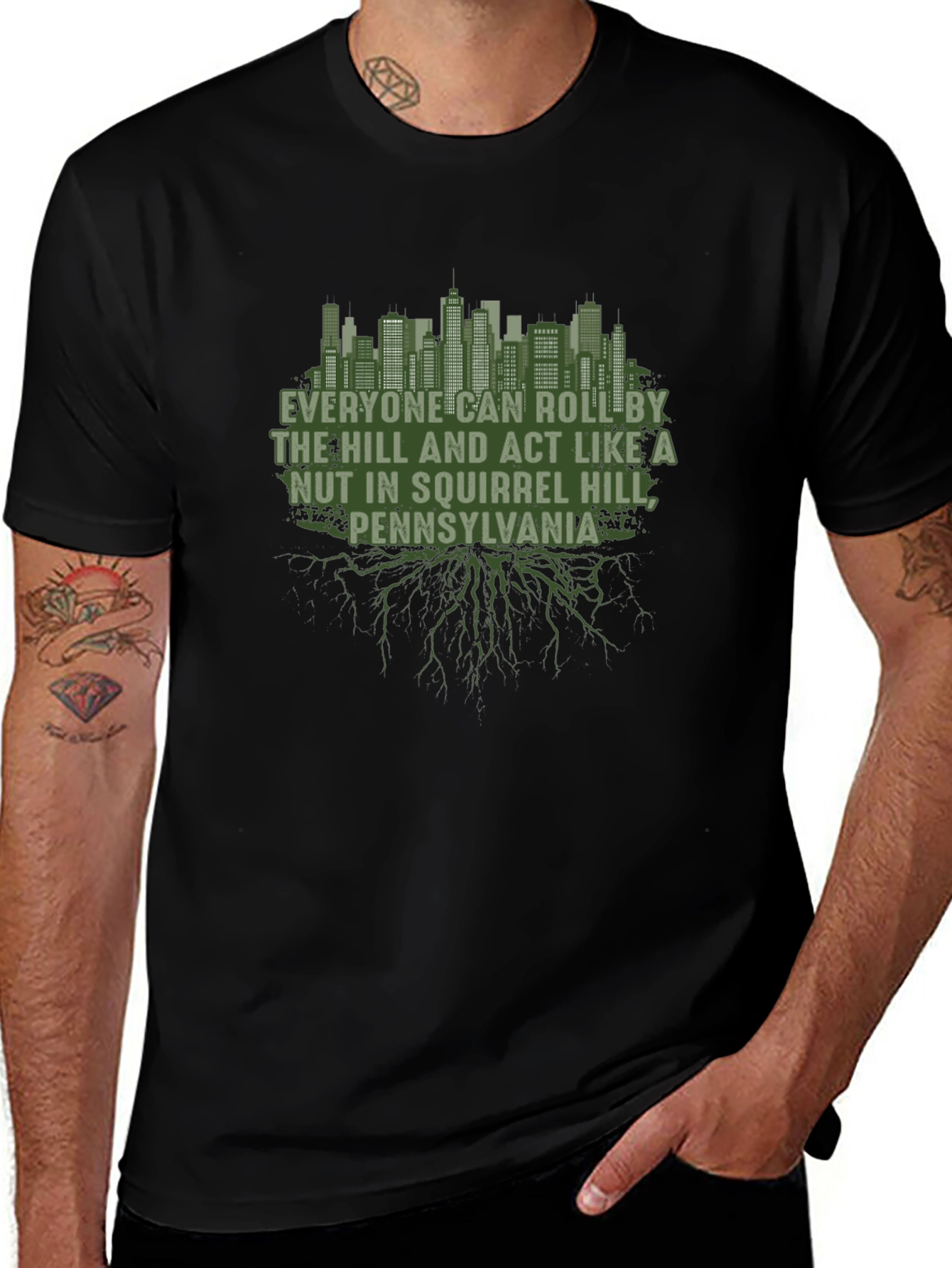 Squirrel Hill Pennsylvania Graphic T-Shirt