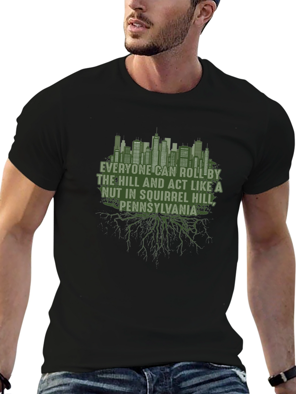 Squirrel Hill Pennsylvania Graphic T-Shirt