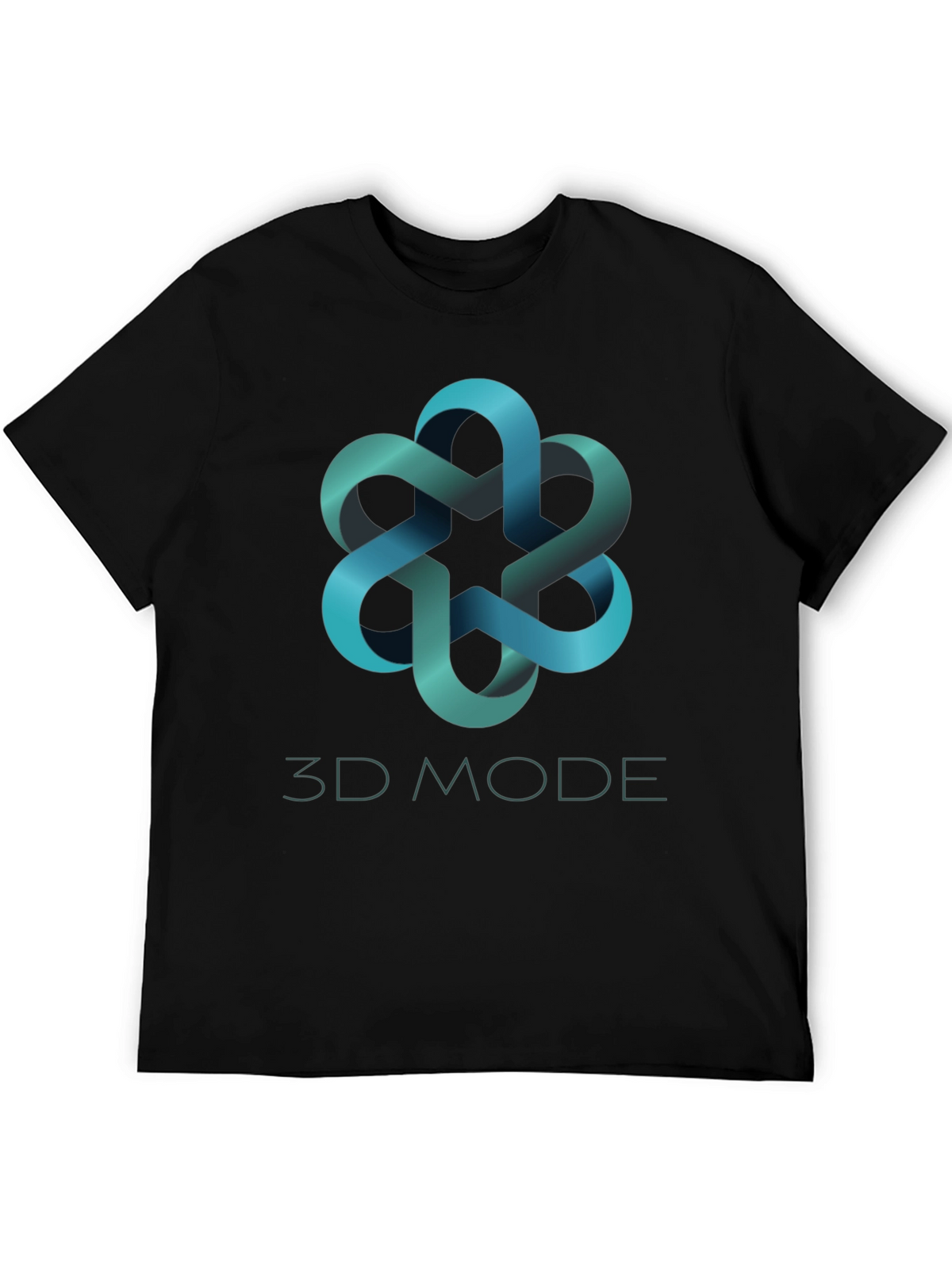 3D Mode Stylish Graphic Tee