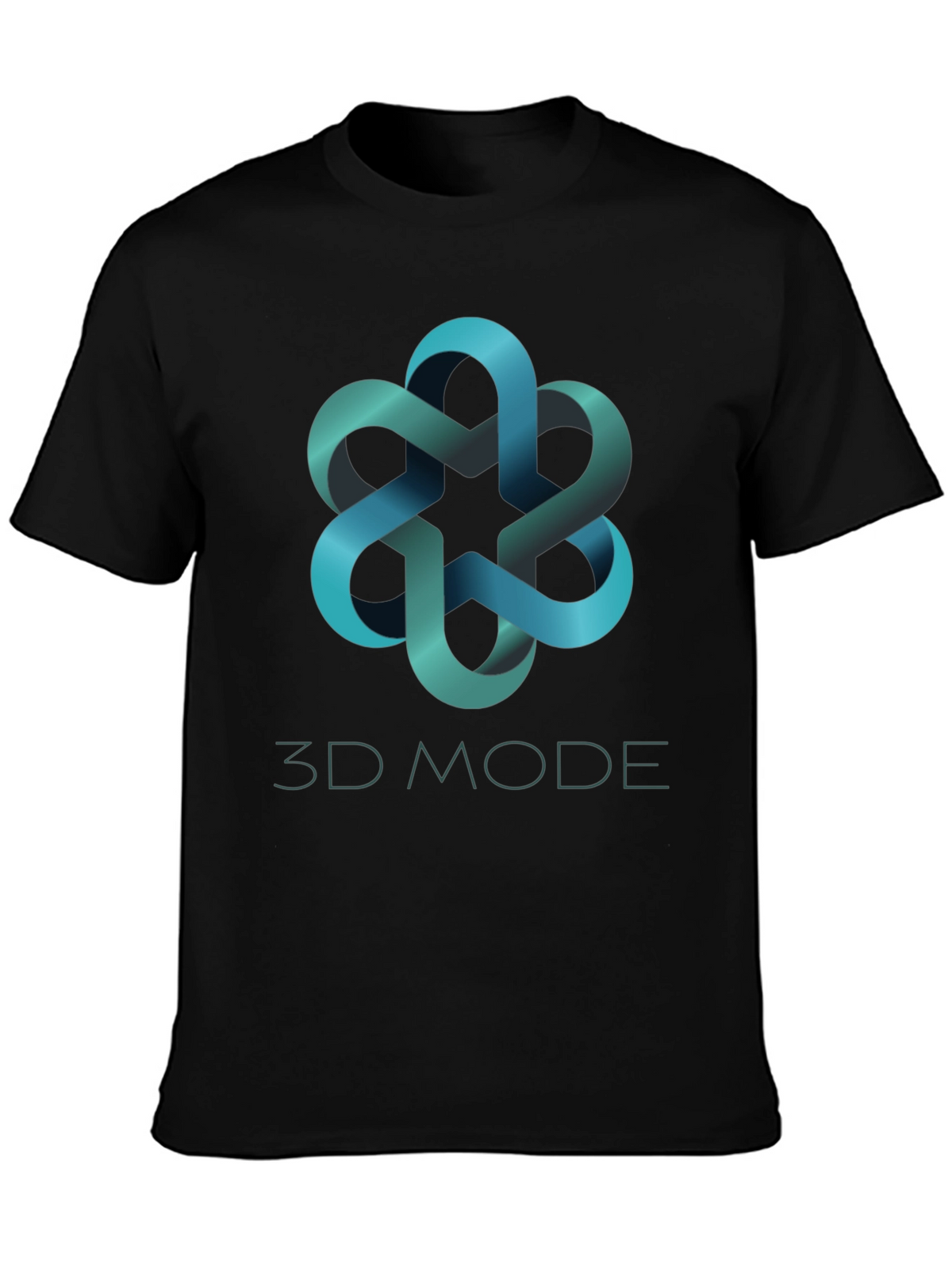 3D Mode Stylish Graphic Tee