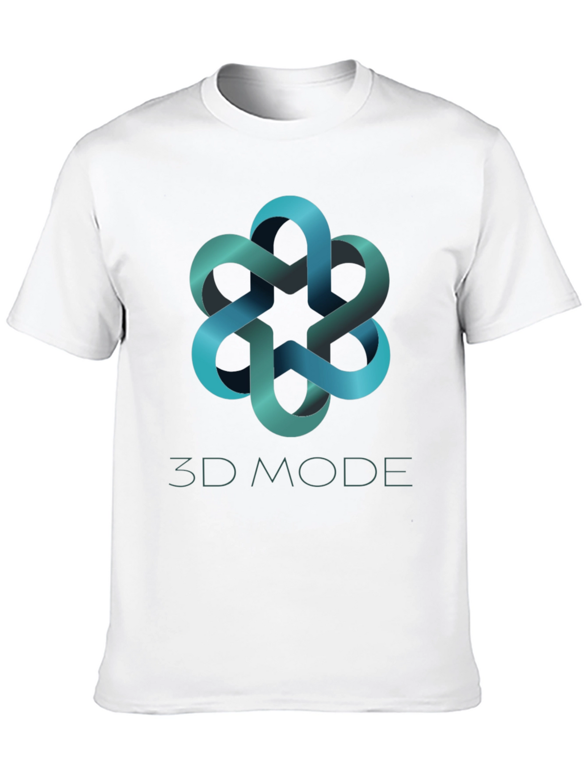 3D Mode Stylish Graphic Tee
