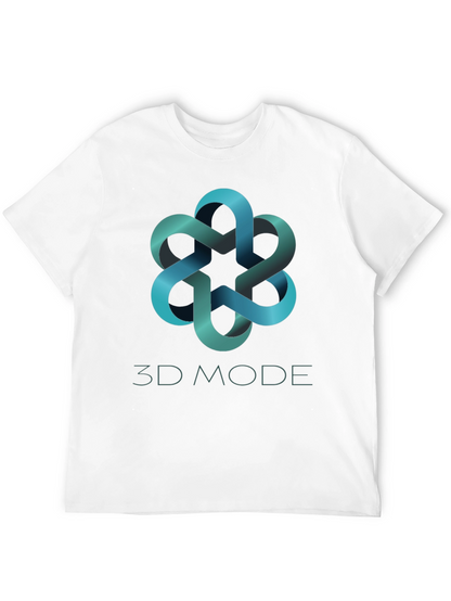3D Mode Stylish Graphic Tee