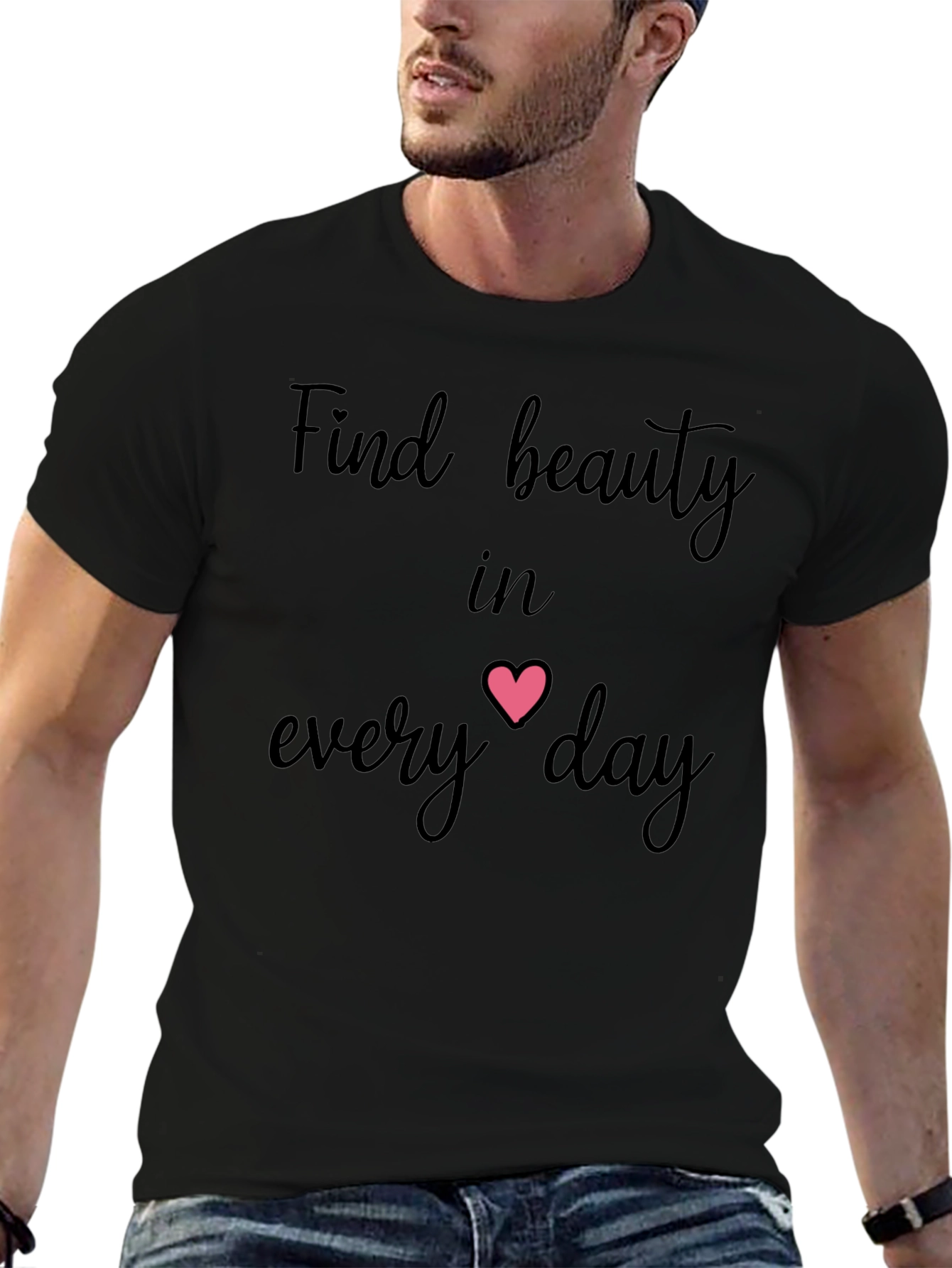 Beauty in Every Day Graphic T-Shirt
