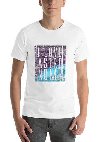 I Love Astronomy Graphic T-Shirt