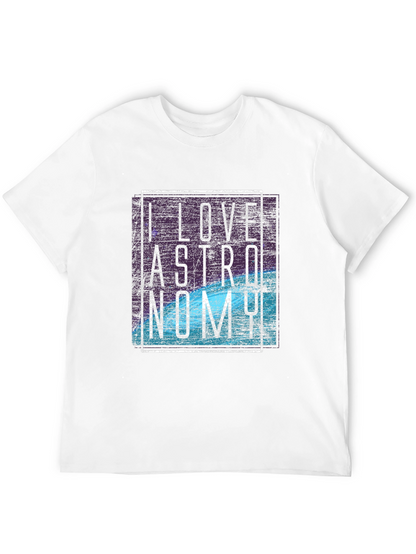 I Love Astronomy Graphic T-Shirt