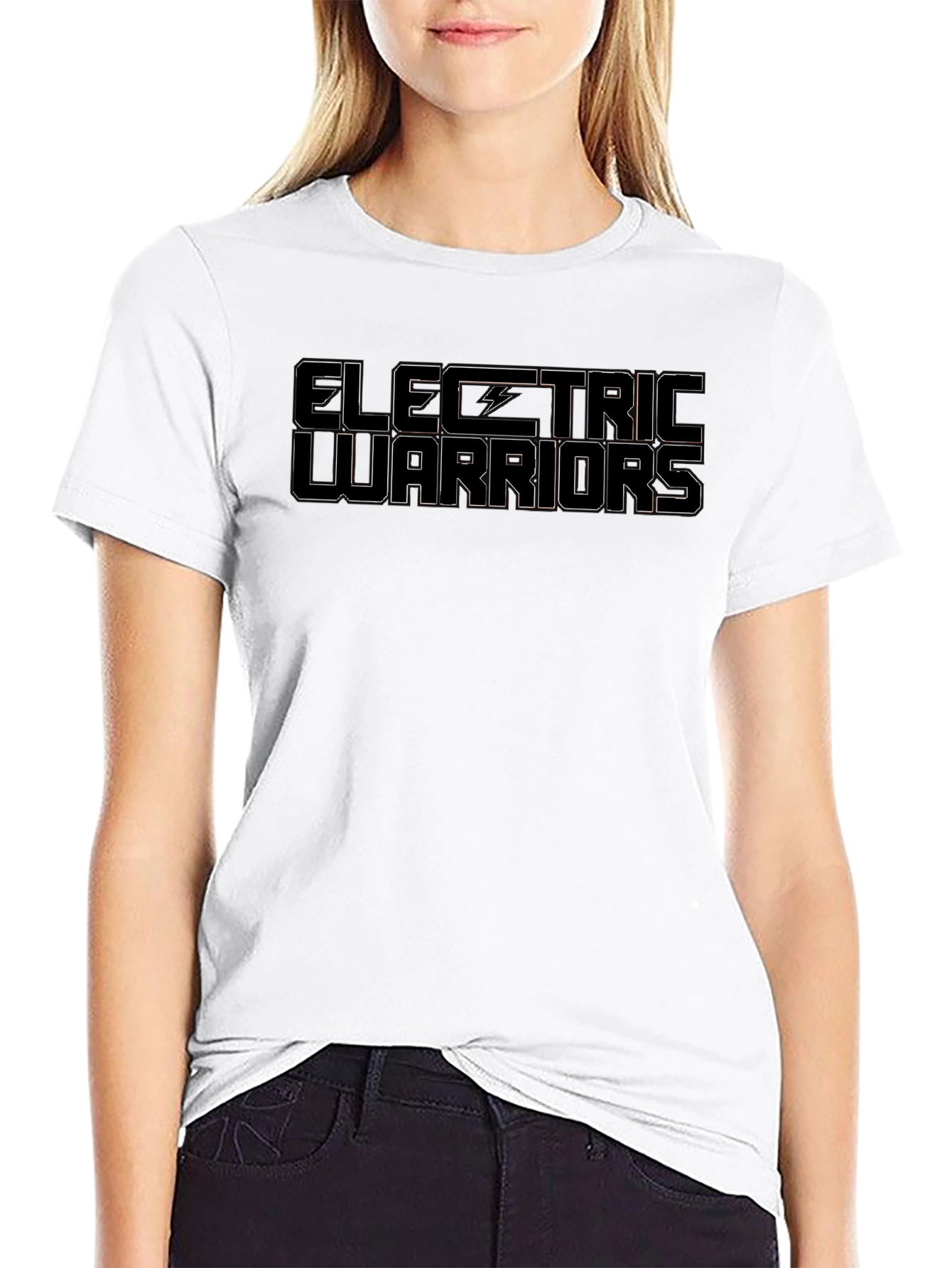 Electric Warriors Graphic Tee - Black