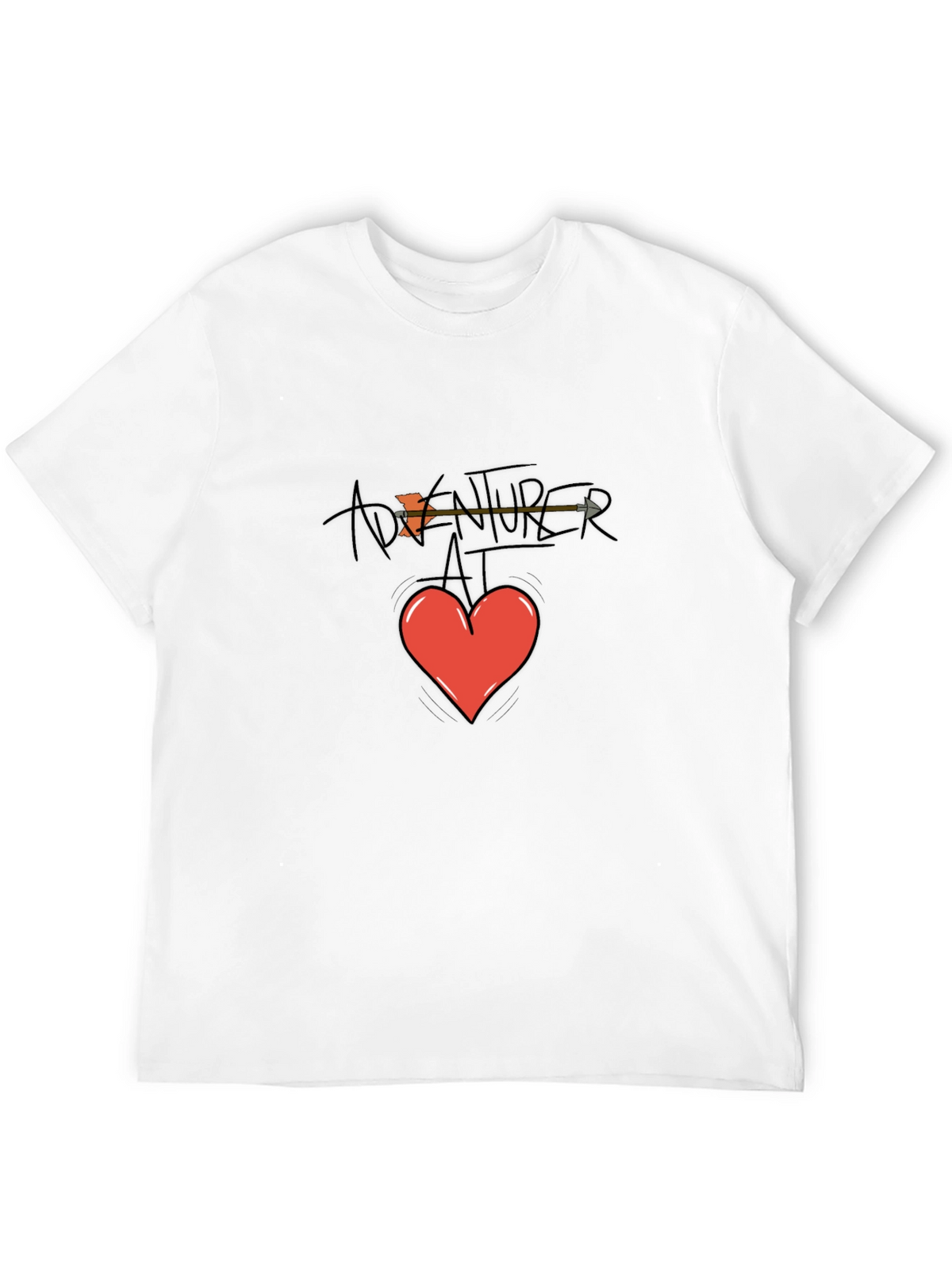 Adventurer at Heart Graphic T-Shirt