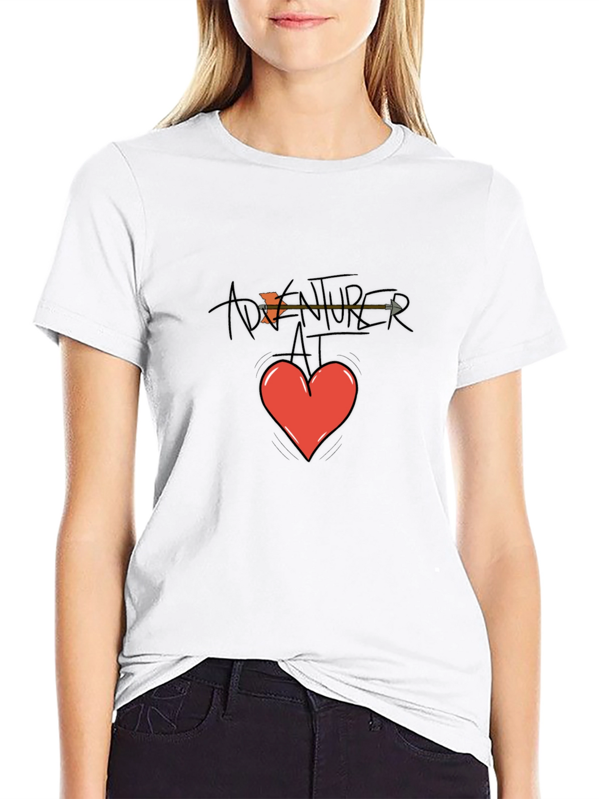 Adventurer at Heart Graphic T-Shirt