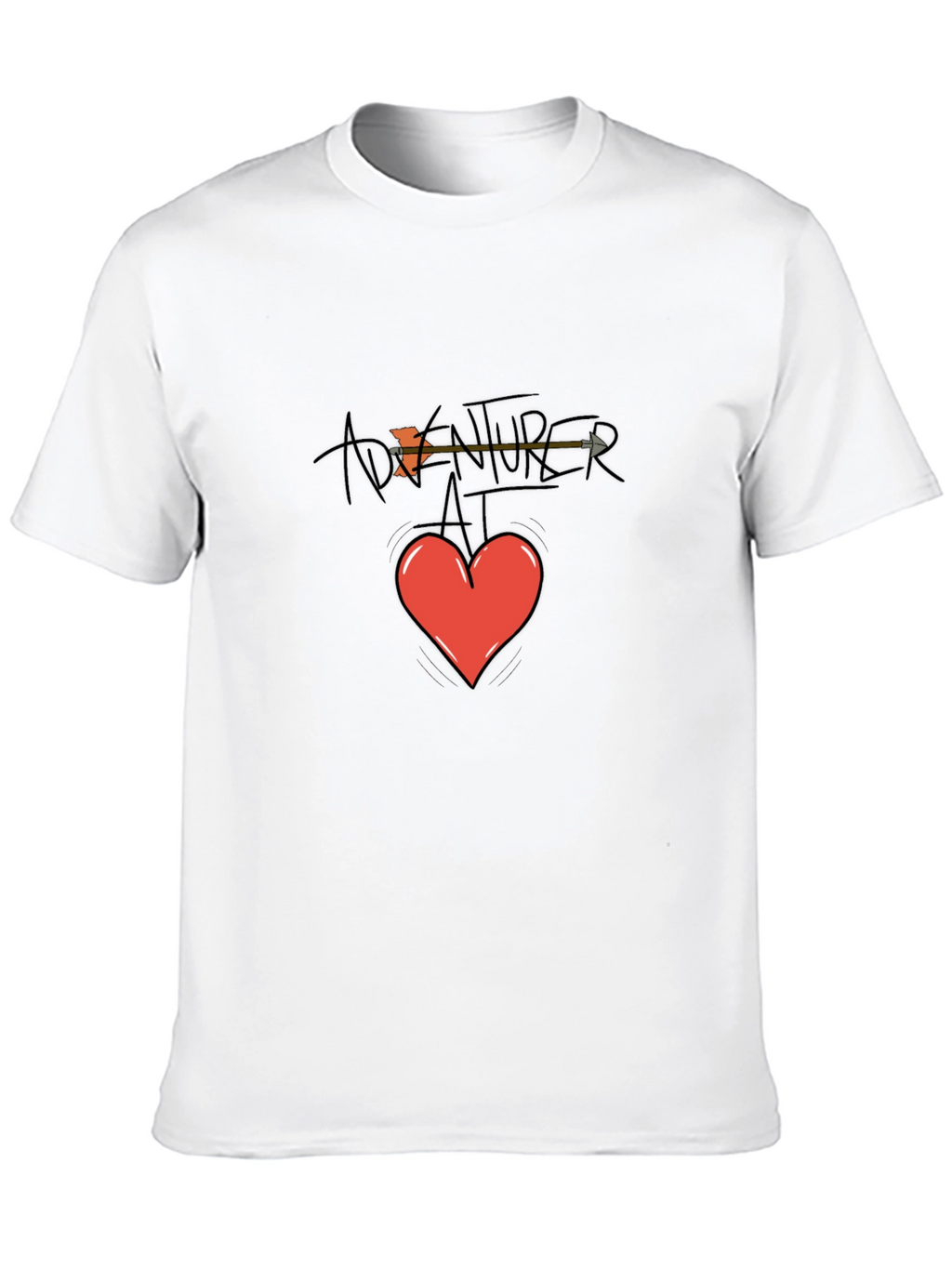 Adventurer at Heart Graphic T-Shirt