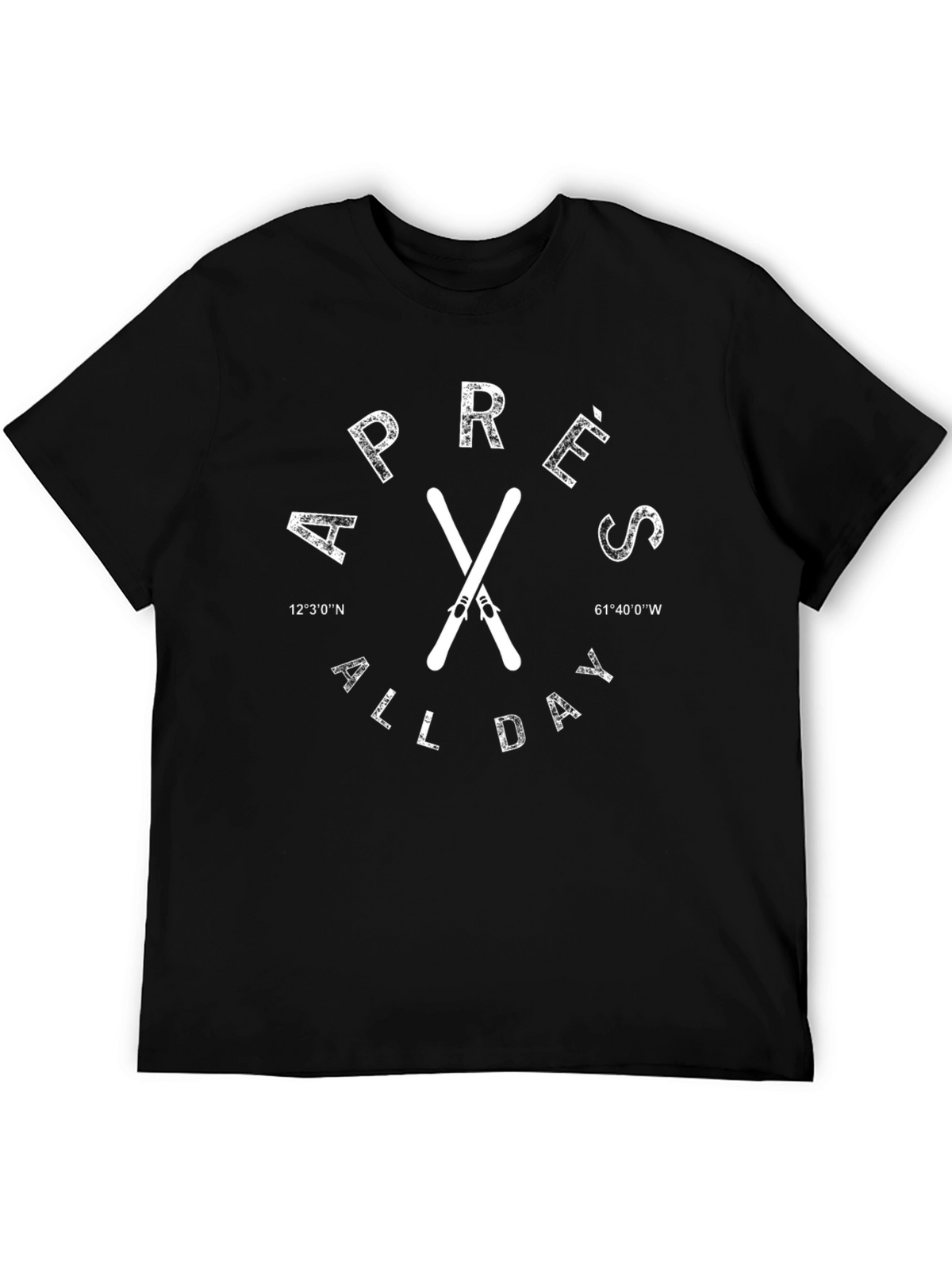 Après All Day Ski T-Shirt - Black Graphic Tee