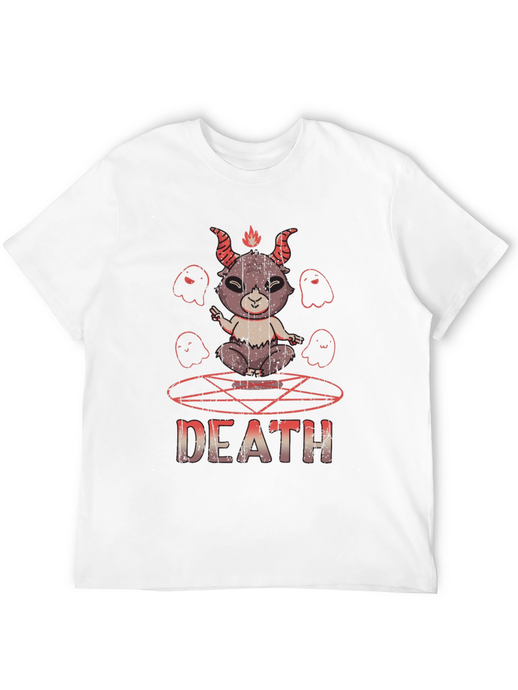 Cute Death T-Shirt - Goth Baphomet Tee