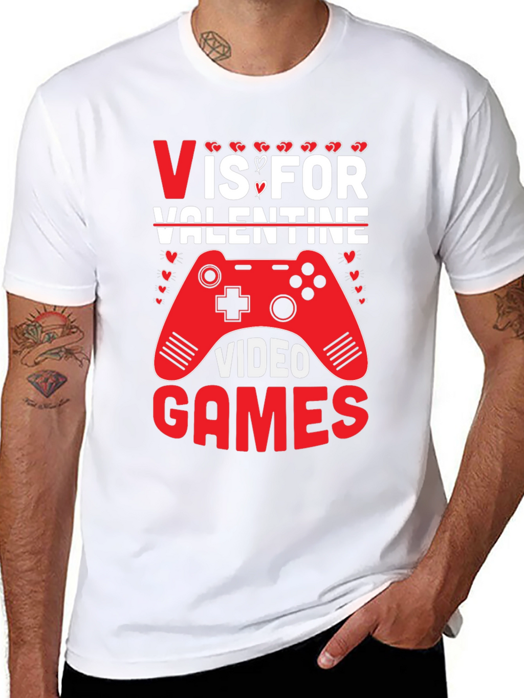 Valentine Video Games T-Shirt