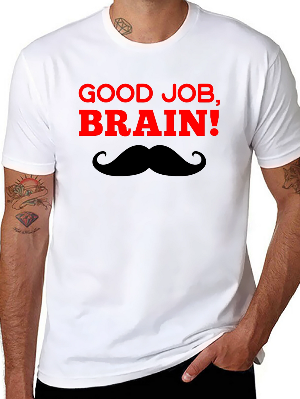 Good Job Brain! T-Shirt - Funny & Clever Design